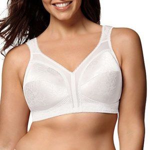 Playtex Women's 18 Hour‎ Comfort Strap Bra, White 38 D